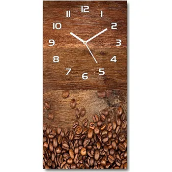 Hodiny Moderní hodiny nástěnné Zrnka kávy