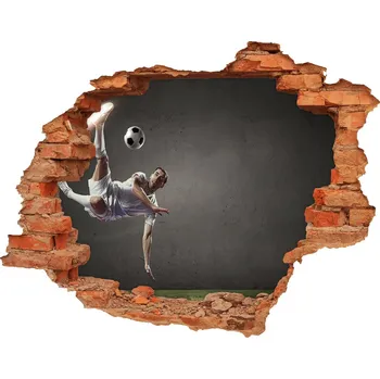 Fototapeta Samolepící díra na stěnu nálepka Fotbalista