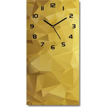 Hodiny Nástěnné skleněné hodiny Abstrakce pozadí