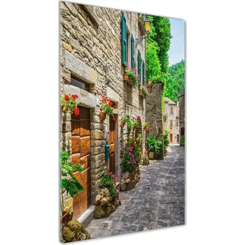 Obraz Vertikální Foto obraz skleněný svislý Hezká ulička
