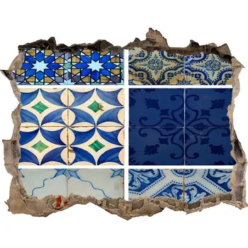 Fototapeta Samolepící díra na stěnu Portugalské kachličky