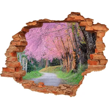 Fototapeta Nálepka fototapeta 3D výhled Květy višně