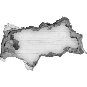 Fototapeta Fotoobraz díra na stěnu Zděná zeď