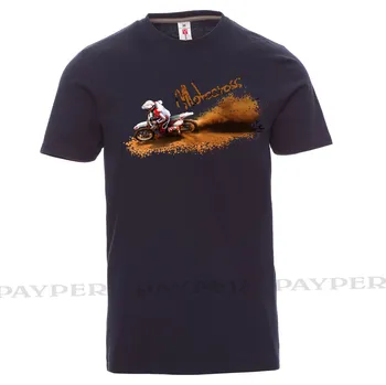 Pánské tričko Motocross 04 Barva: Navy modrá 08007, Velikost: S