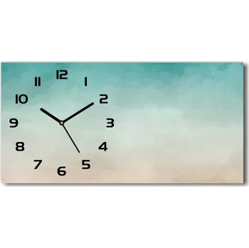 Hodiny Skleněné hodiny na stěnu tiché Abstrakce pozadí