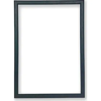 Rám na obraz Fotorámeček Berlín Rozměr: 9 x 13 cm, Barva: Černá, Typ zasklení: Sklo