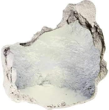 Fototapeta Samolepící nálepka Pěkný les zima