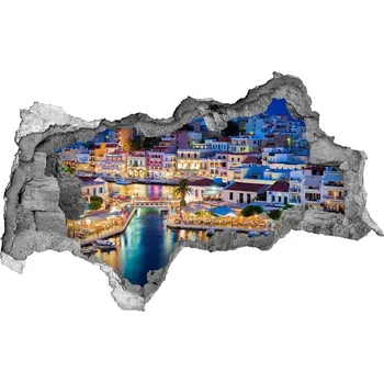 Fototapeta Fototapeta díra na zeď 3D Kréta Řecko