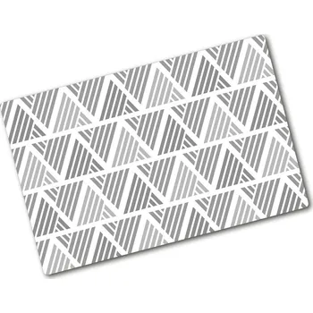Kuchyňské prkénko Kuchyňská deska velká skleněná Geometrické pozadí