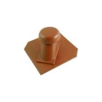 Větrací mřížka CEMBRIT Průchody střechou Česká šablona Ventilační prostup SL 110 mm Červená