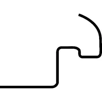 Střecha DOPLŇKY Příchytka hřebenáčů Tondach-hřebenáč.dráž.š.21cm Černá