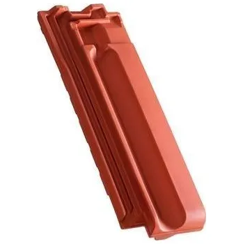 pálená krytina CREATON LENTI Poloviční taška 1/2 Červená engoba