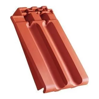 pálená krytina CREATON LENTI Krajní taška pravá Měděně červená engoba