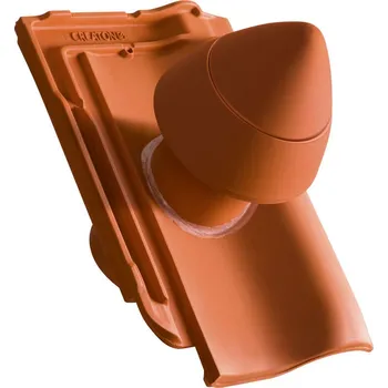 CREATON Průchody střechou HARMONIE Taška odtahová NW100 SIGNUM A Tmavě hnědá engoba