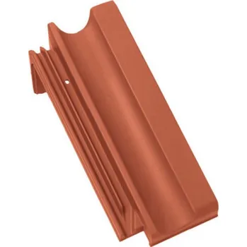 betonová krytina BRAMAC Granát 11 Taška pultu půlená 1/2 Měděná engoba