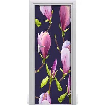 Fototapeta Samolepící fototapeta na dveře magnolie 85x205 cm