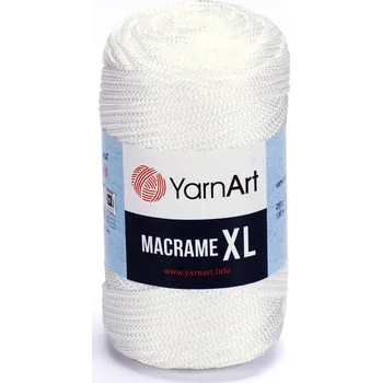 Příze Yarn Art Macrame XL 154 bílá