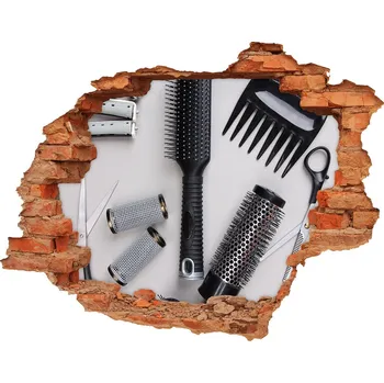 Fototapeta Samolepící díra na stěnu Náčiní holiče