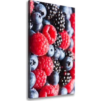 Obraz Vertikální Vertikální Foto obraz na plátně do obýváku Lesní ovoce