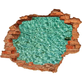 Fototapeta Fototapeta díra na zeď Průzračná voda