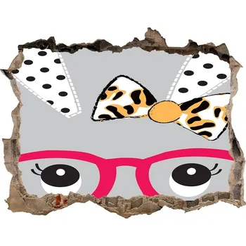 Fototapeta Samolepící nálepka Králík v brýlích