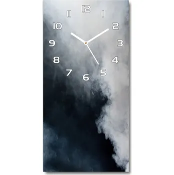 Hodiny Moderní hodiny nástěnné Bílý dým