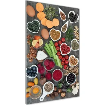 Obraz Vertikální Foto obraz fotografie na skle Zdravá výživa