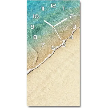 Hodiny Moderní hodiny nástěnné Mořská vlna
