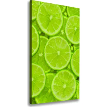 Obraz Vertikální Moderní obraz canvas na rámu Limetky