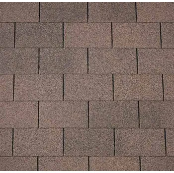 asfaltová šindel IKO BELGICKÉ Asfaltový šindel PLUS ARMOURGLASS 4T PLUS Podvojná Hnědá 07