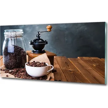 Obraz Foto obraz skleněný horizontální Mlýnek na kávu