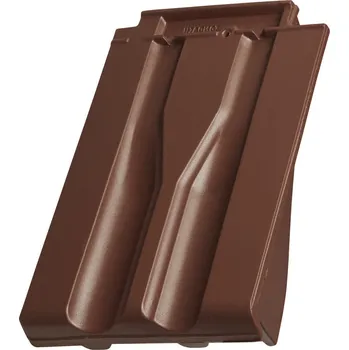 pálená krytina TONDACH Renoton 14 (Brněnka 14) HRANICE Okrajová taška pravá ědá engoba