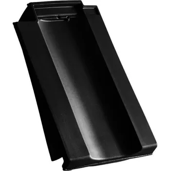 pálená krytina CREATON Optima HÖNGEDA Okrajová taška levá Břidlicová engoba