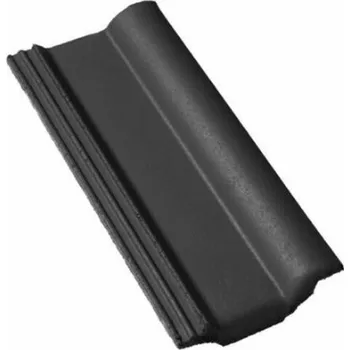 betonová krytina BRAMAC Classic Protector PLUS Půlená taška 1/2 Břidlicově černá