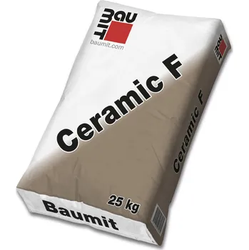 Spárovací hmota Baumit Ceramic F keramická spárovací hmota Extra white 25 kg