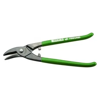Nůžky na plech FREUND Nůžky na plech Figurové nůžky levé 250 mm, HRC 56