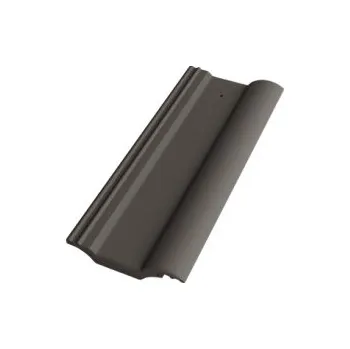 Střecha BETONPRES OPTIMAL Půlená taška 1/2 Břidlicově černá