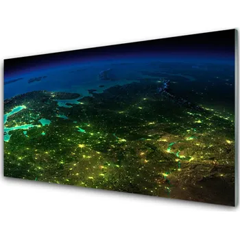 Obraz Obraz na skle Abstrakce Umění 125x50 cm 2 Přívěsky