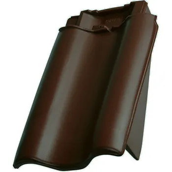 pálená krytina TONDACH Sensaton 11 (Samba 11) HRANICE Okrajová taška pravá ědá engoba