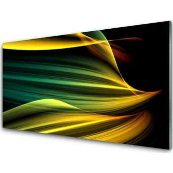 Obraz Obraz na skle Abstrakce Umění 125x50 cm 2 Přívěsky