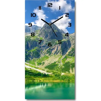Hodiny Nástěnné hodiny tiché Jezero v horách
