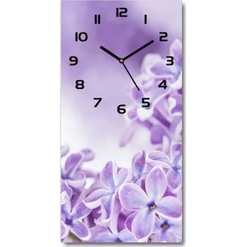 Hodiny Moderní hodiny nástěnné Květ bezu