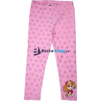 Dívčí legíny Dívčí legíny - Tlapková patrola Skye růžové