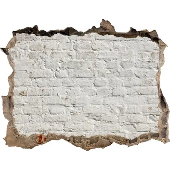 Fototapeta Fotoobraz díra na stěnu Zděná zeď