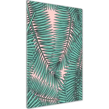 Obraz Vertikální Foto obraz sklo tvrzené Listí palmy