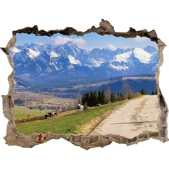 Fototapeta Samolepící nálepka beton Panorama Tatry