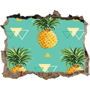 Fototapeta Samolepící nálepka beton Ananasy