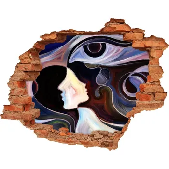 Fototapeta Díra 3D fototapeta na stěnu Abstrakce