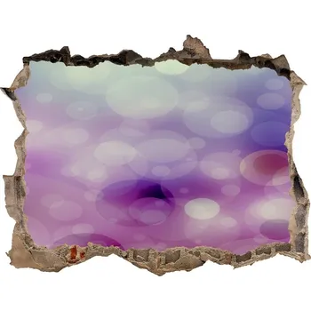 Fototapeta Samolepící díra na stěnu Fialová kola