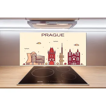 Obklad Panel do kuchyně Praha domy